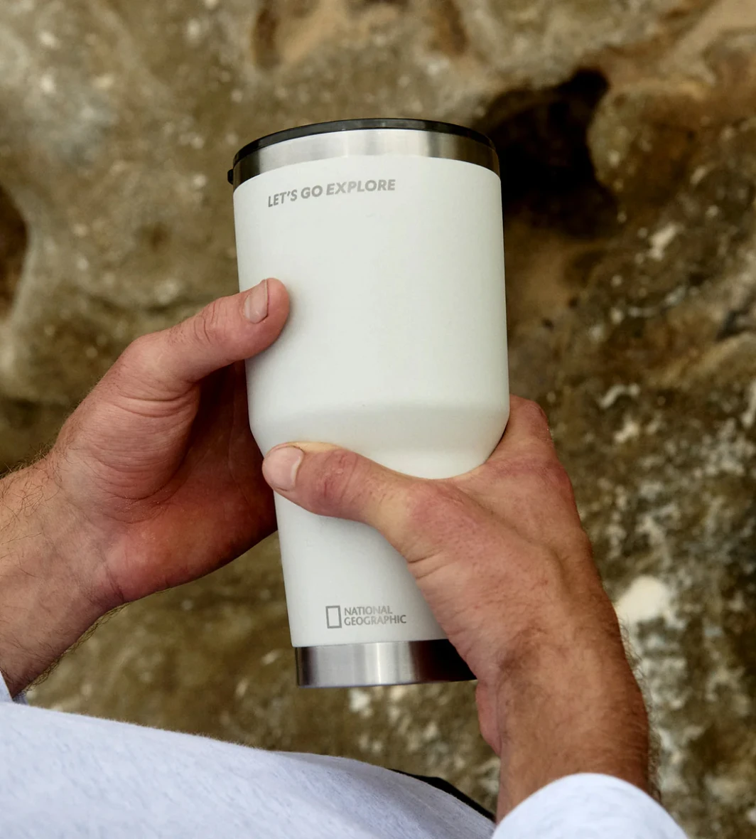 National Geographic white coffee mug product image